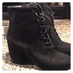Ankle high booties